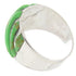 Gaspeite Silver Jewelry Southwest Ring Size 6-1/4 YS61552